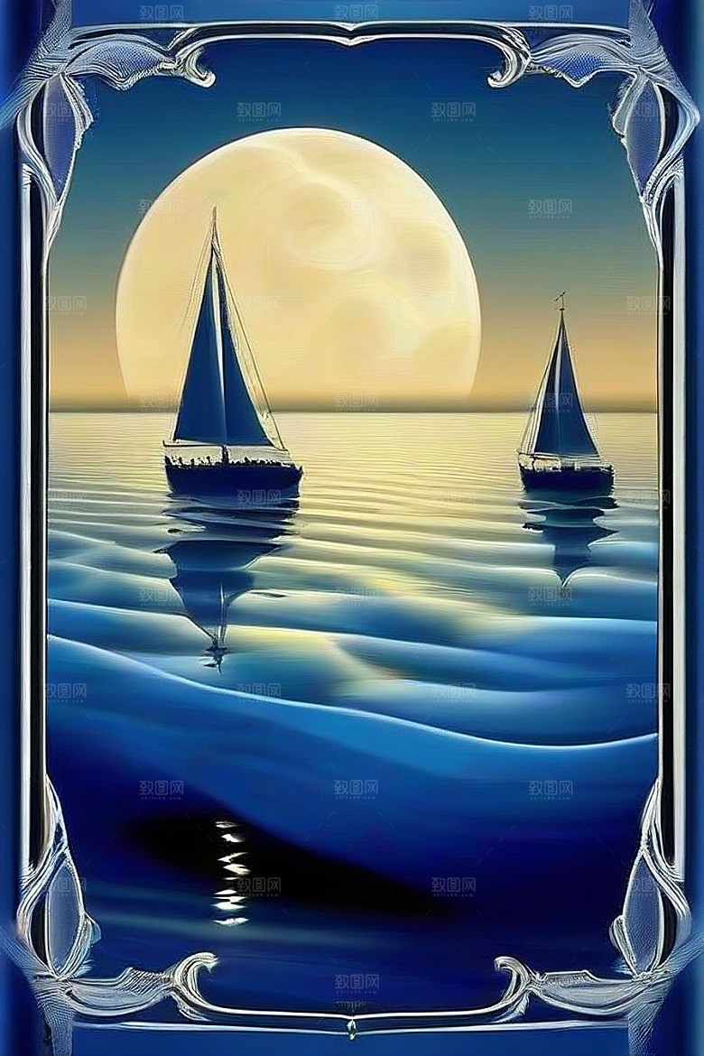 深海中的巨大玫瑰花