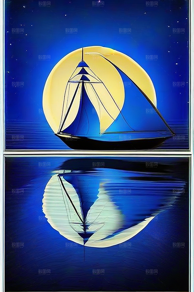 深海中的巨大玫瑰花