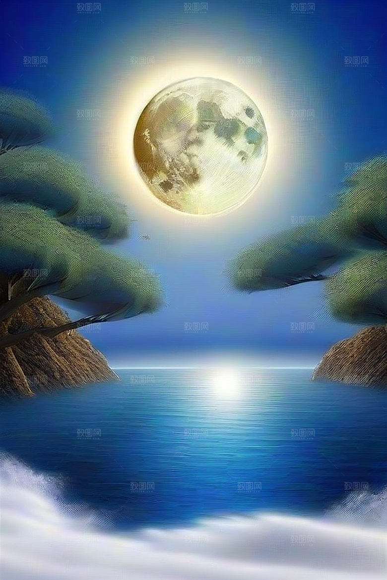 深海中的蓝色梦境