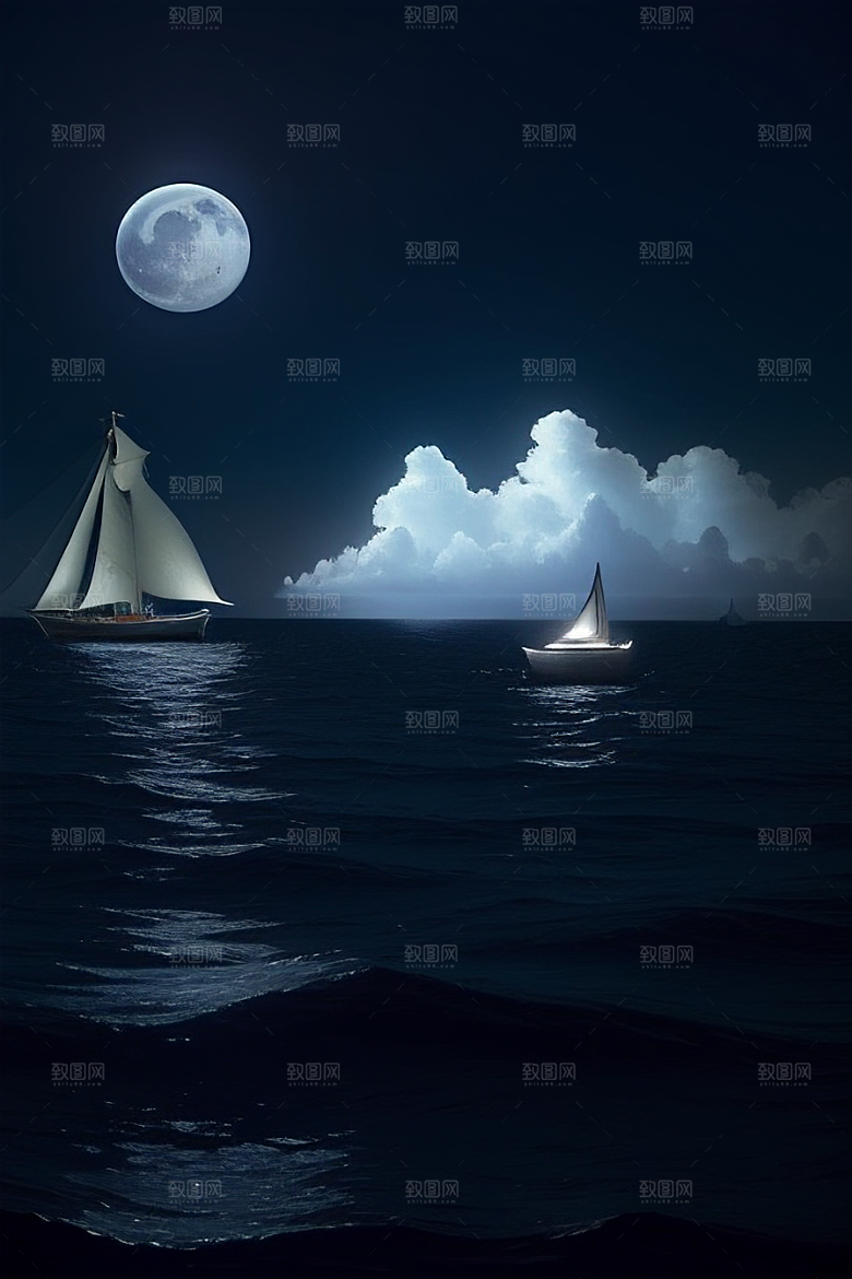 深海中的巨大玫瑰花
