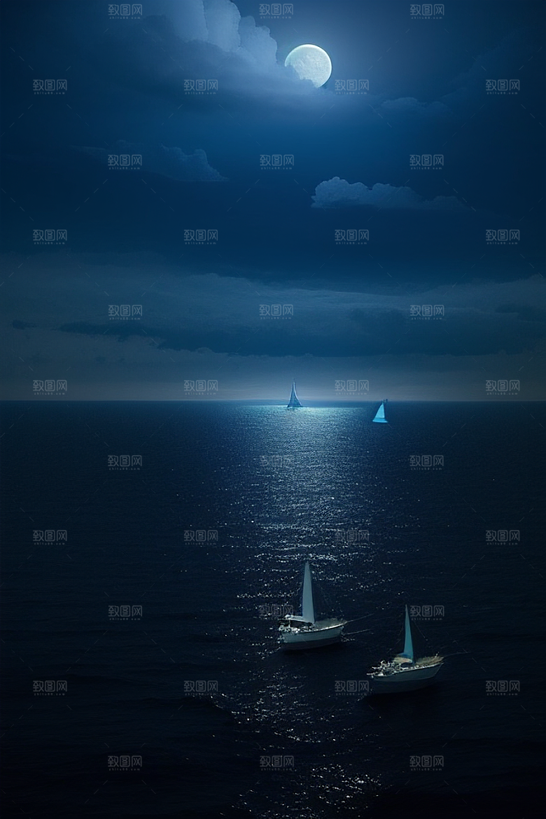 深海中的巨大玫瑰花