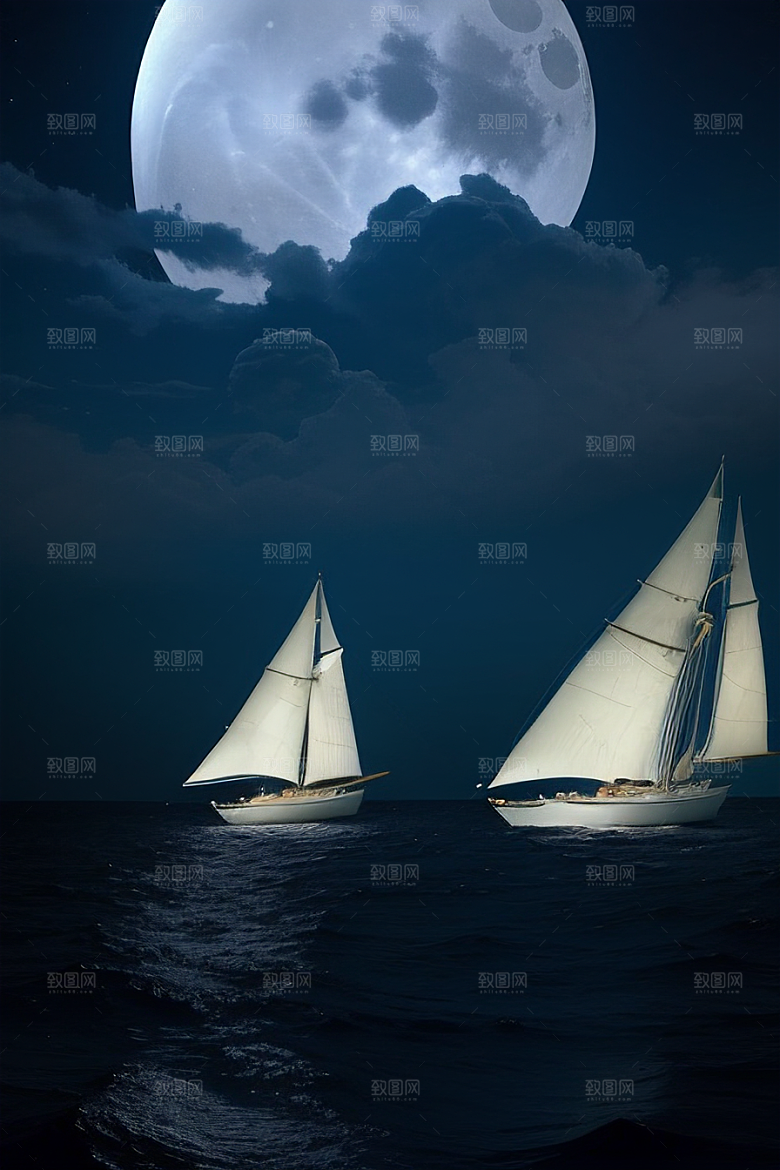 深海中的蓝色梦境