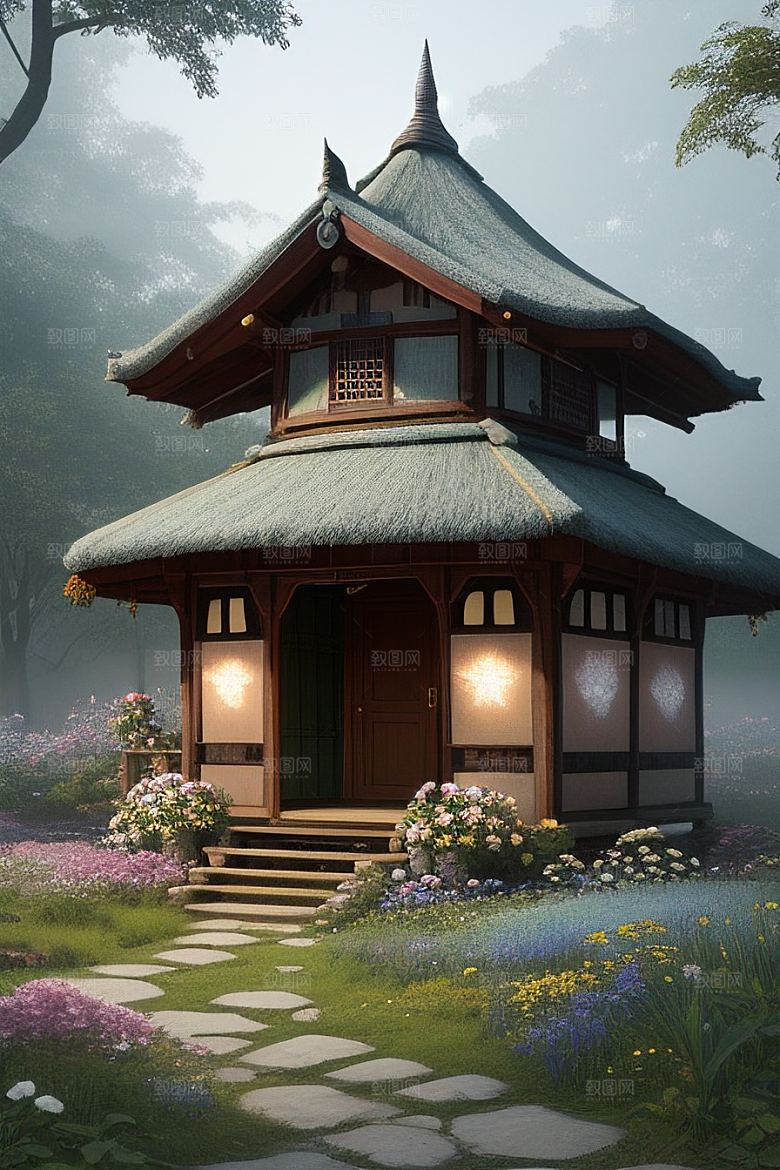 清新画面的柔和灯光魅力
