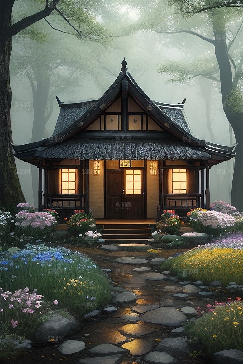 清新画面的柔和灯光魅力