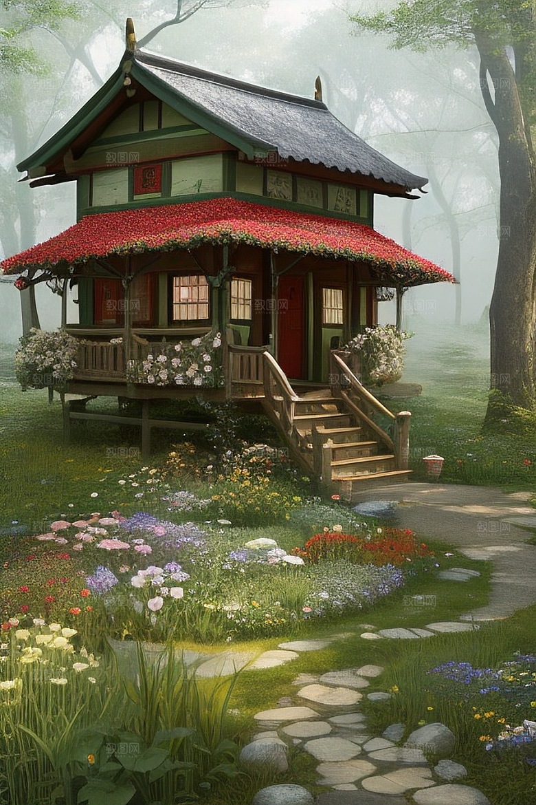 新海城绘制的美丽画卷