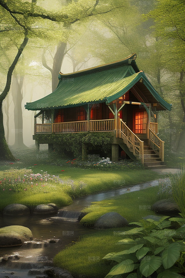 新海城绘制的美丽画卷