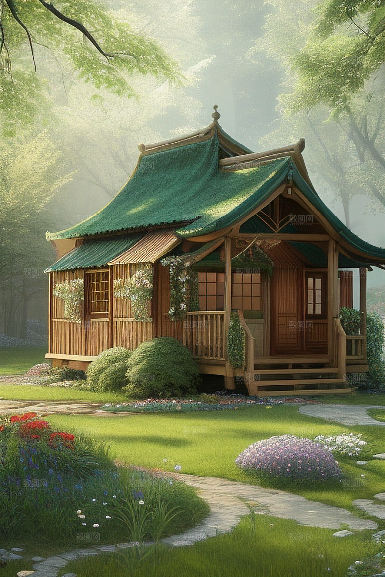 清新画面的柔和灯光魅力