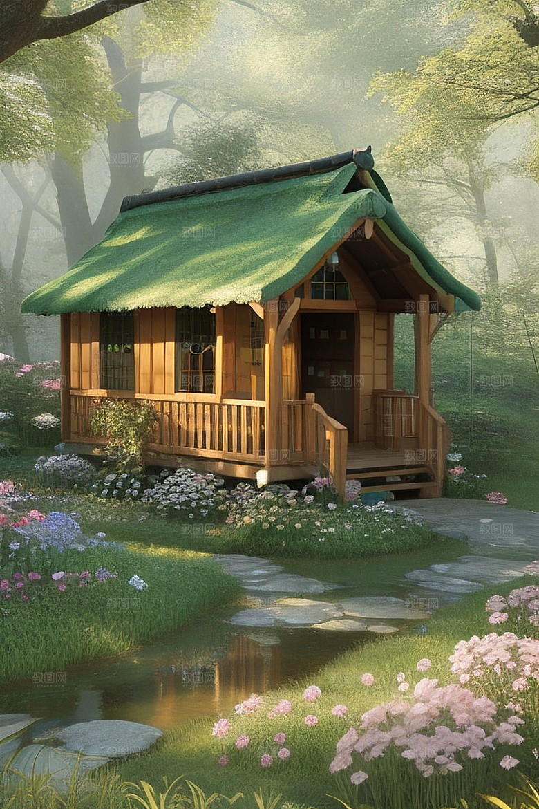 清新画面的柔和灯光魅力