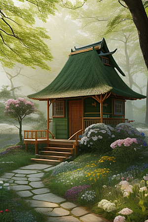清新画面的柔和灯光魅力