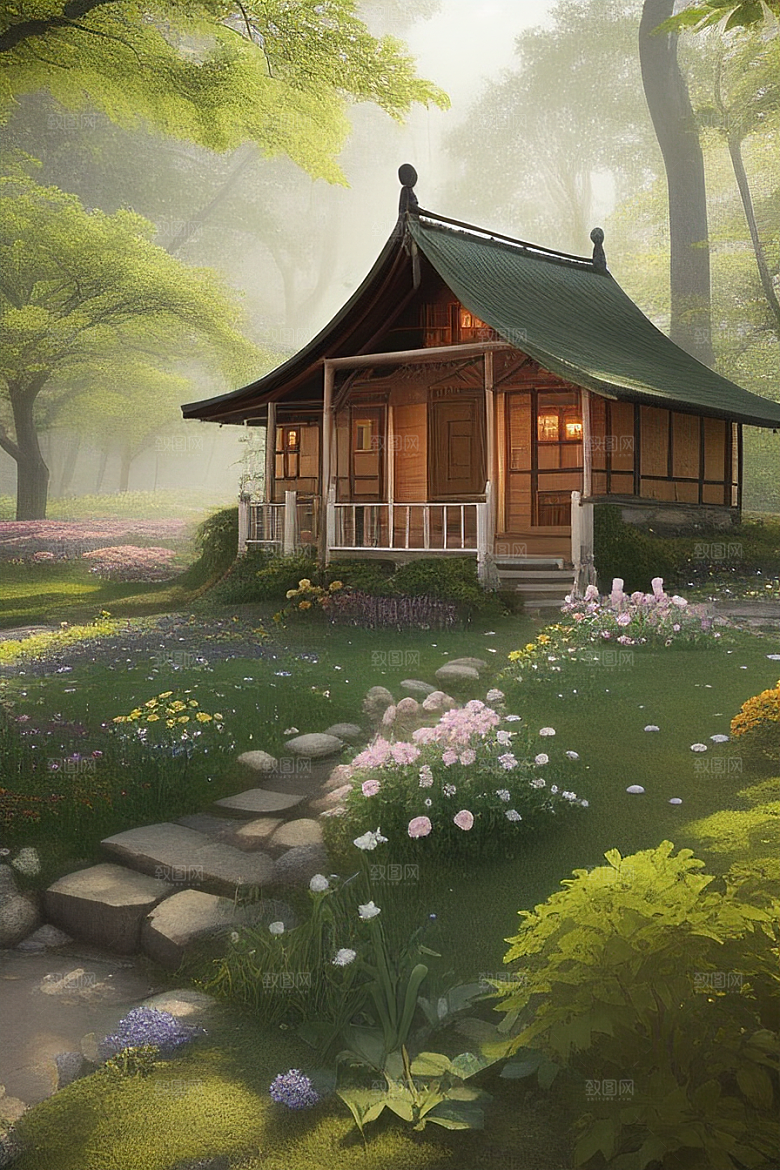 清新画面的光影魅力