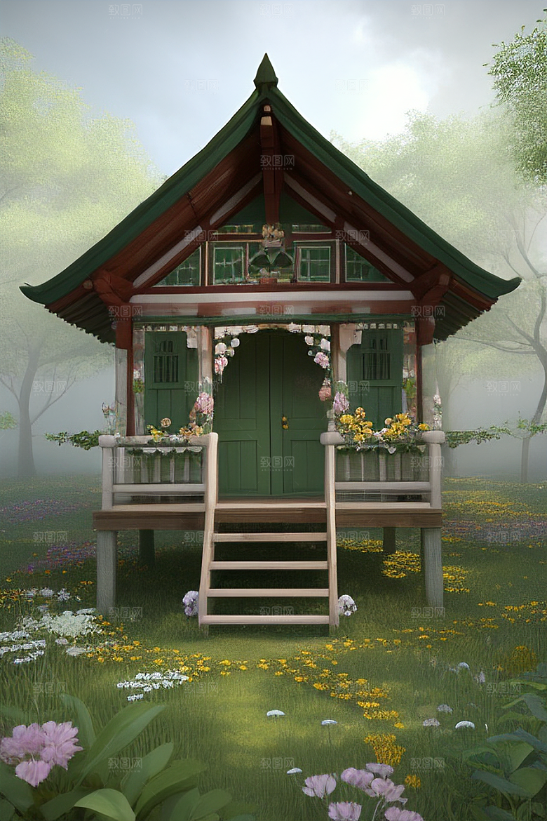 新海城绘制的美丽画卷