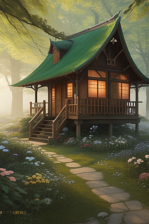 新海城绘制的美丽画卷