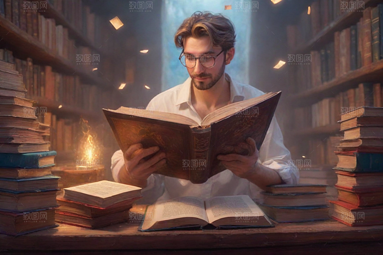 魔力拥抱的书籍书中人物化身动画角色