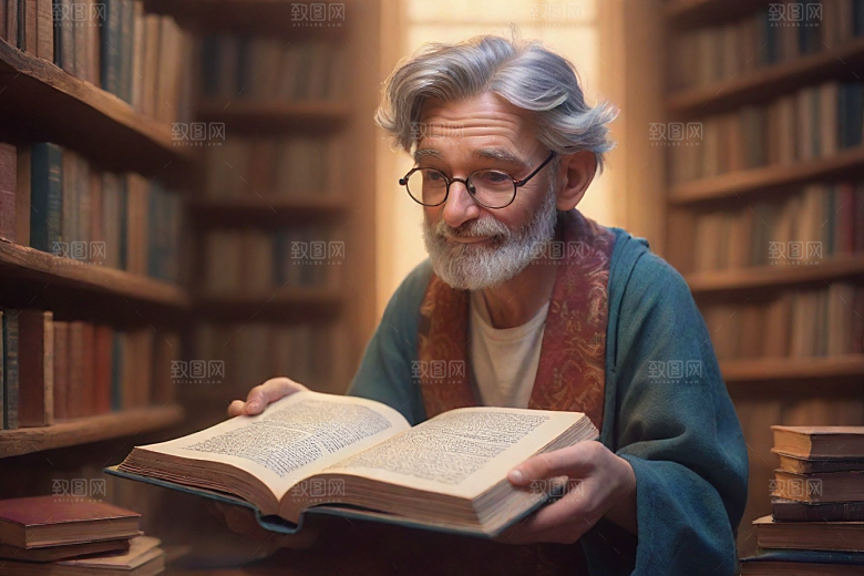 书中世界的魔幻之约男人的动画书籍情缘