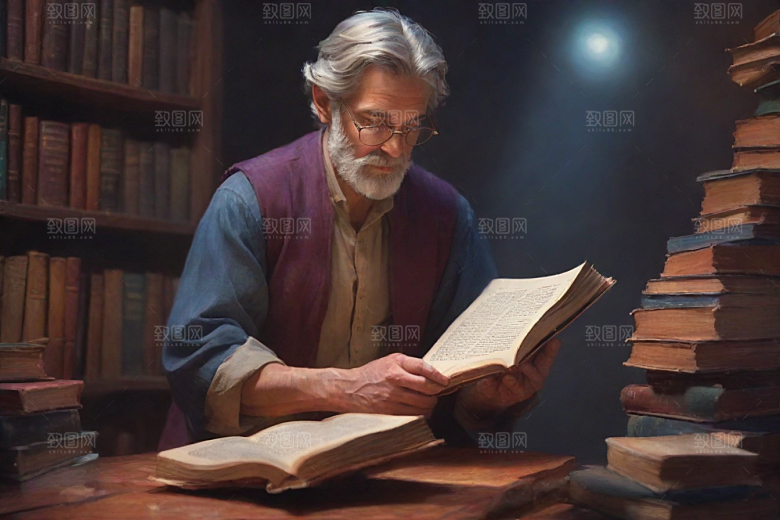 书中世界的魔幻之约男人的动画书籍情缘