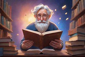 魔法爱好者的奇幻之旅书籍变身动画人物
