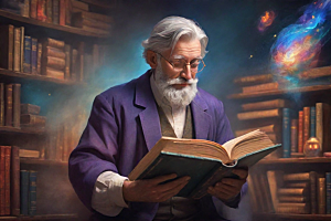 魔法爱好者的奇幻之旅书籍变身动画人物