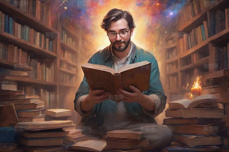 魔法爱好者的奇幻之旅书籍变身动画人物