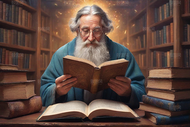 一个男人的魔力书籍变成动画角色