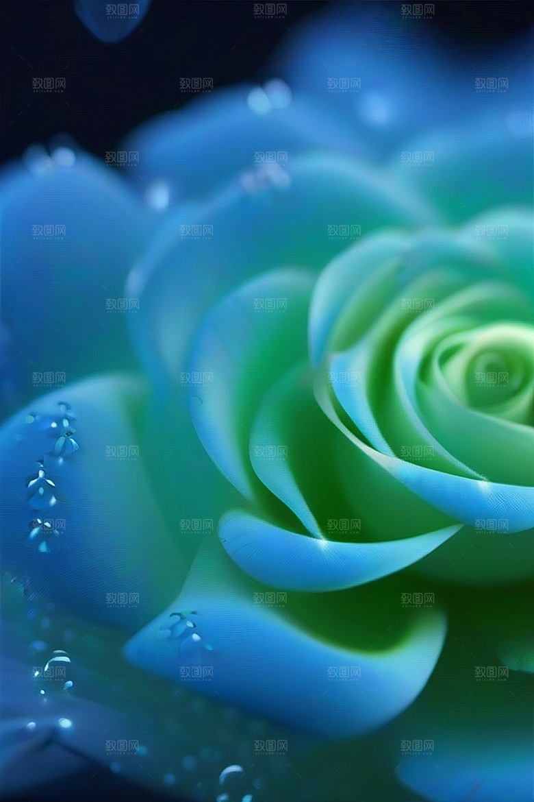 绿林的花海花满林间美景