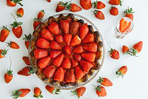 水果摄影素材草莓