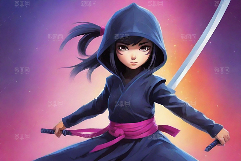 书香男子的魔幻世界动画人物书中走出