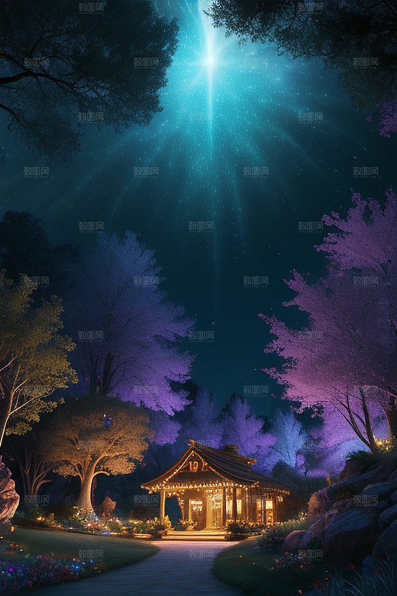超高清细节打造神奇岛光影交织的奇观