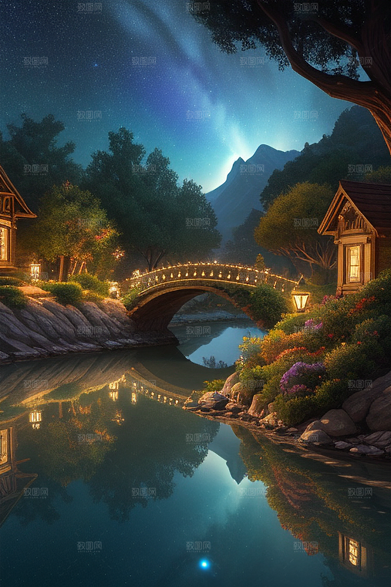细致至极令人陶醉的岛光彩夺目的画面