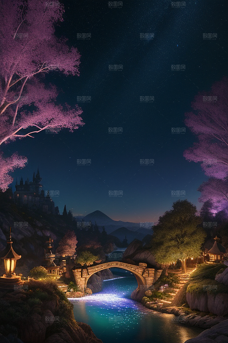 细致至极令人陶醉的岛光彩夺目的画面