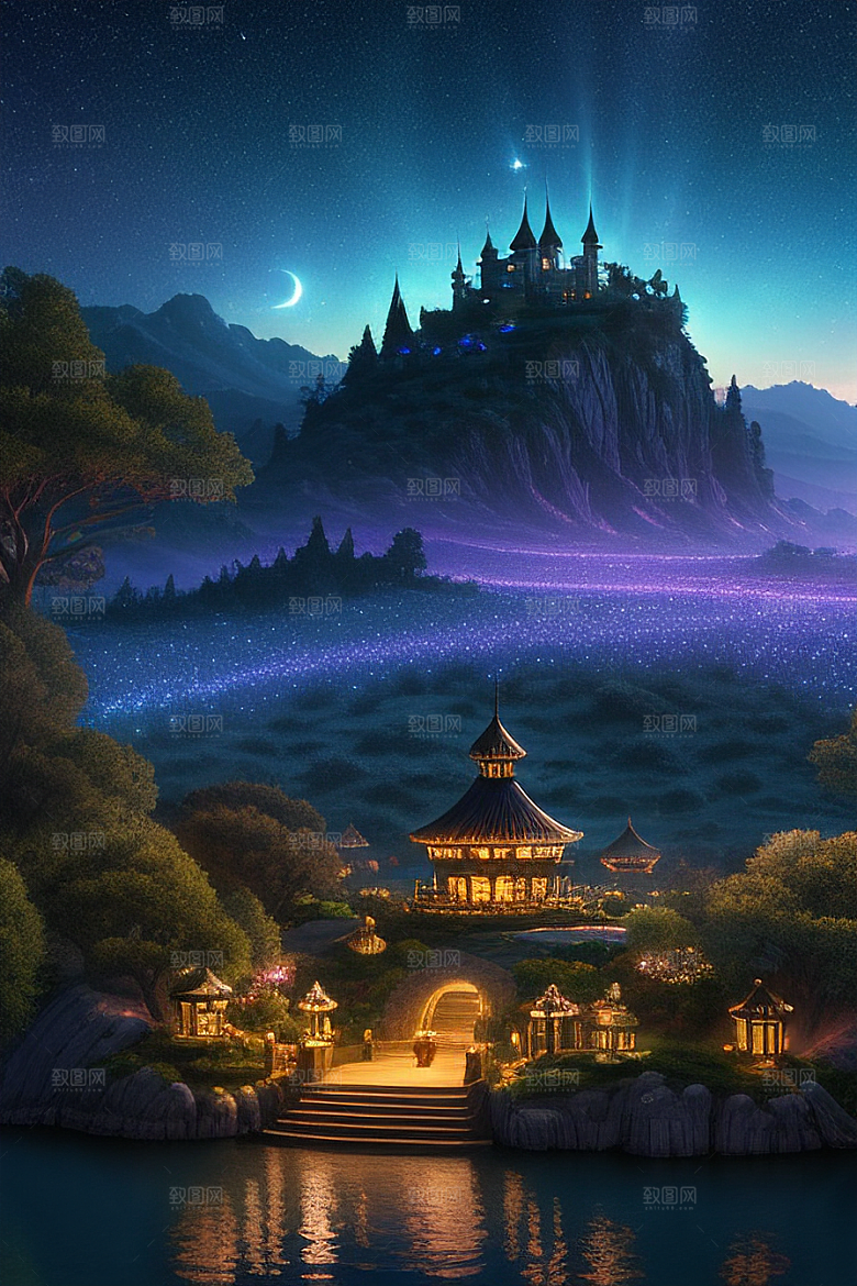 动画细节精细打造神奇岛光与影的奇迹