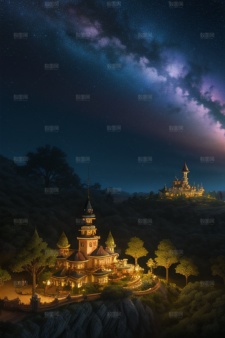 动画细节精细打造神奇岛光与影的奇迹