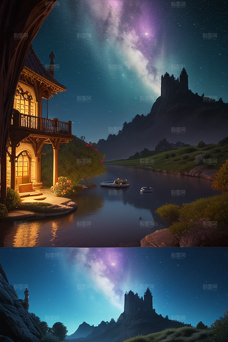 动画细节精细打造神奇岛光与影的奇迹