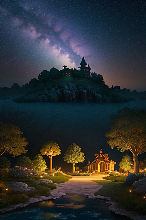 动画细节尽显打造梦幻岛光影交织