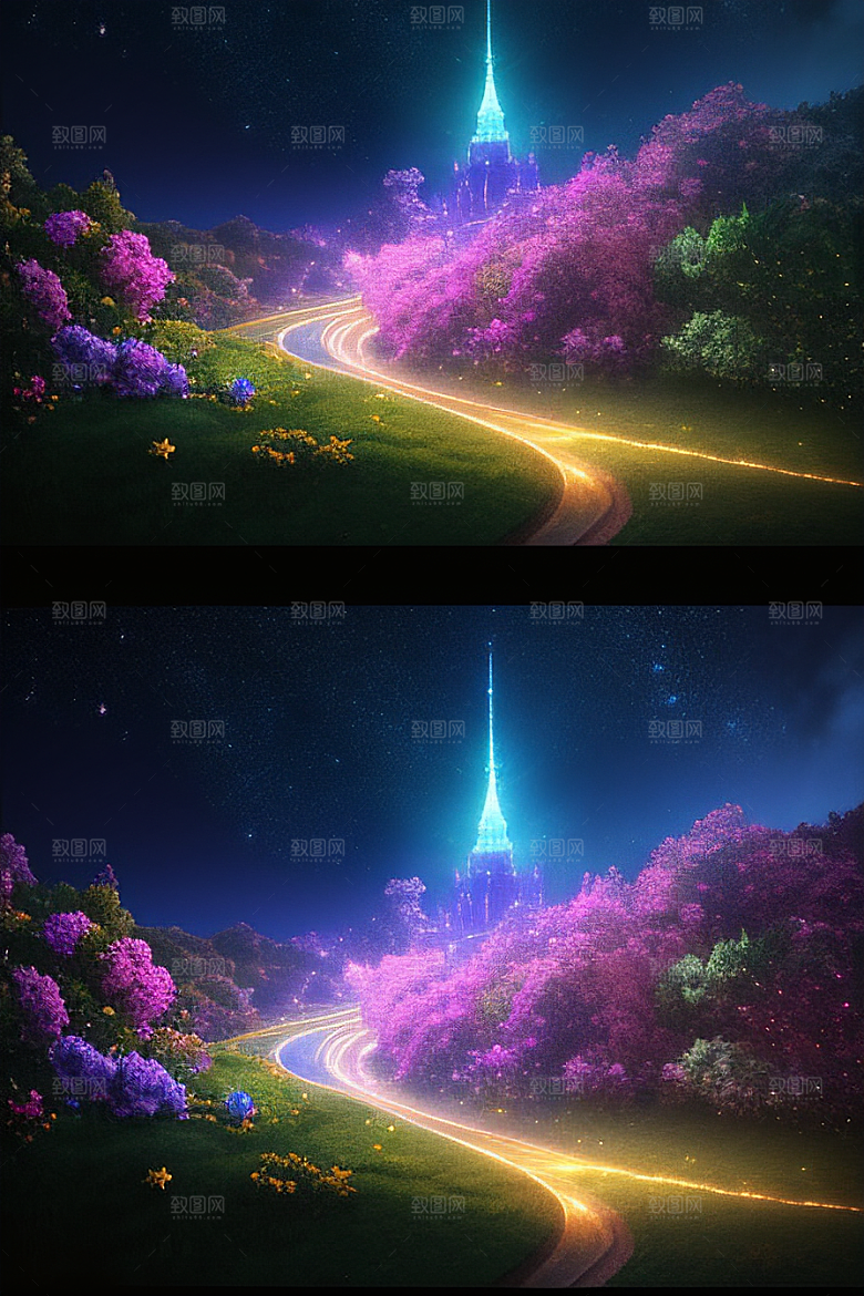 光影交错梦幻岛细节惊艳