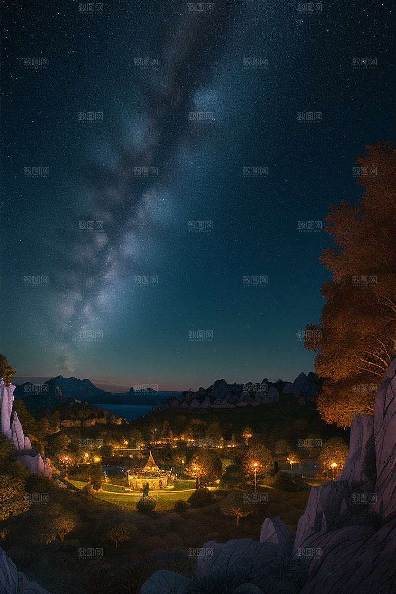 光影交错梦幻岛细节惊艳