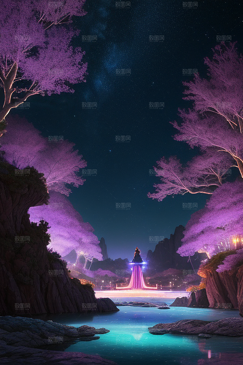 光影交错梦幻岛细节惊艳