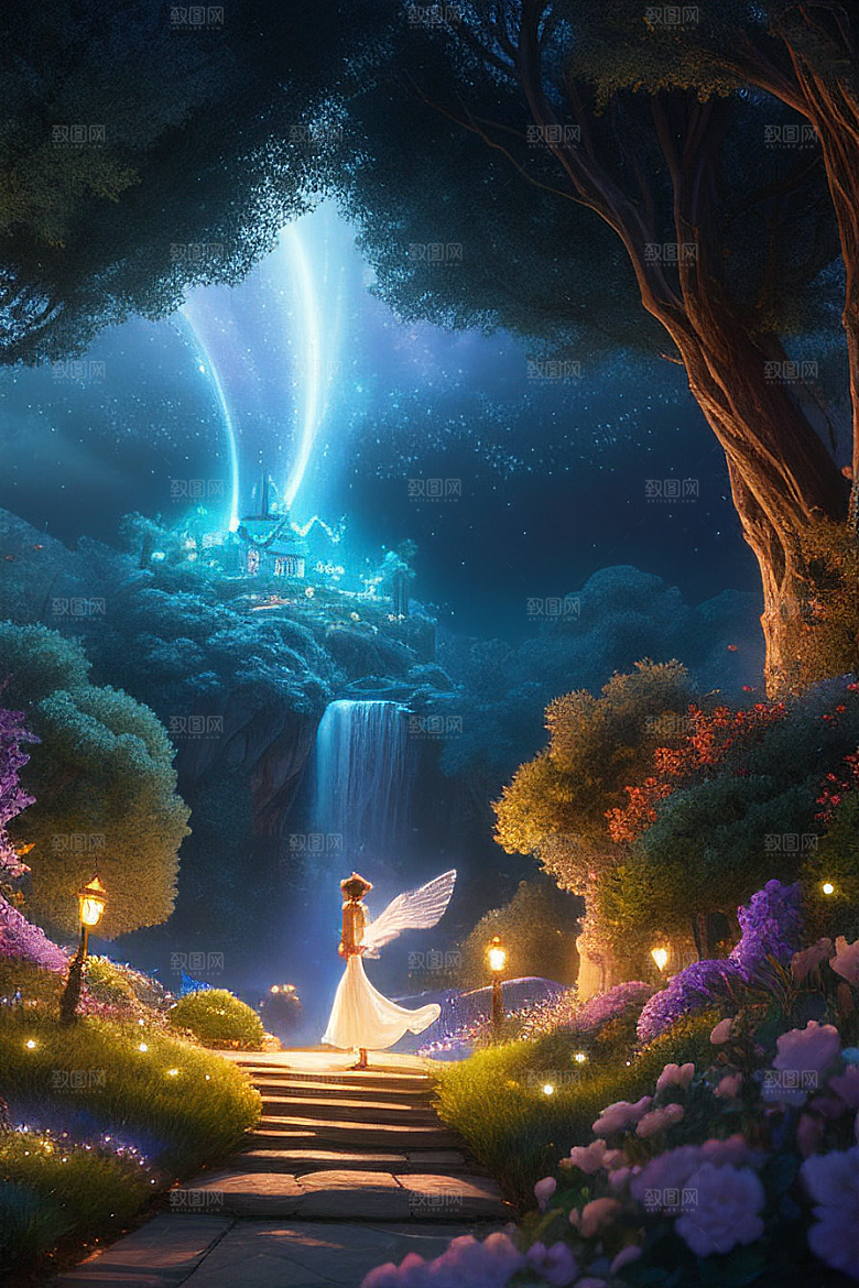 光影交错梦幻岛细节惊艳