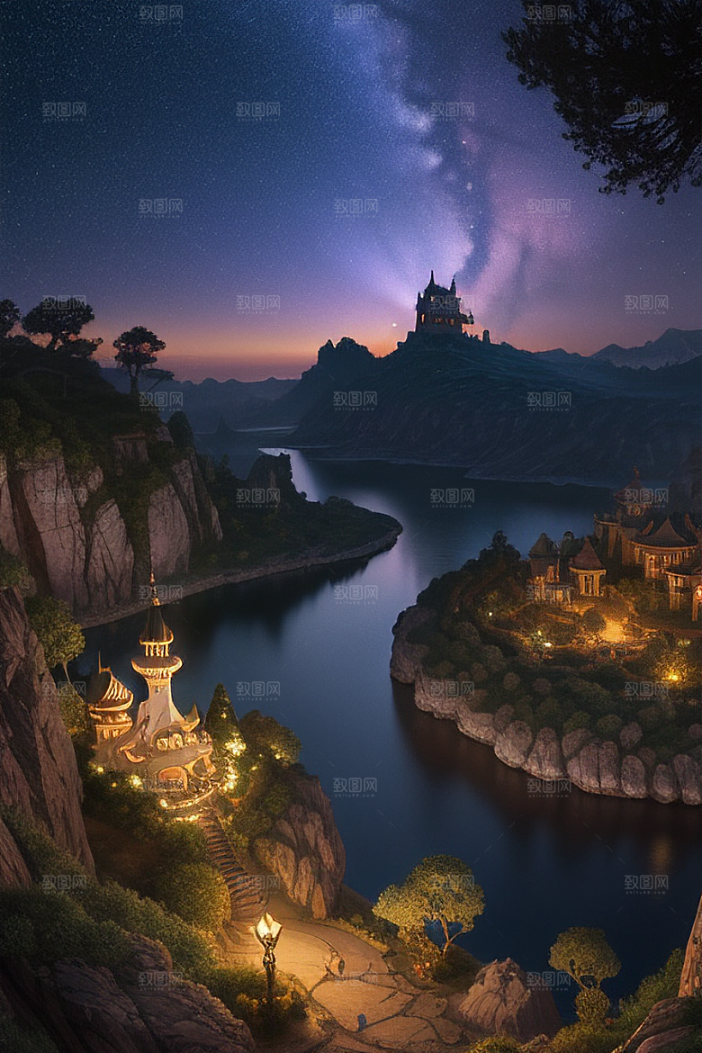 瑰丽细节梦幻岛光影交错