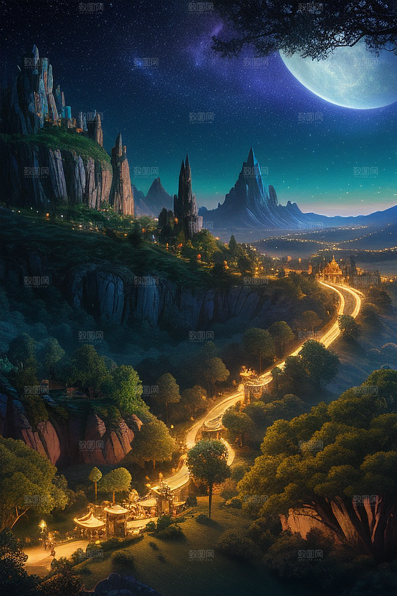 瑰丽细节梦幻岛光影交错