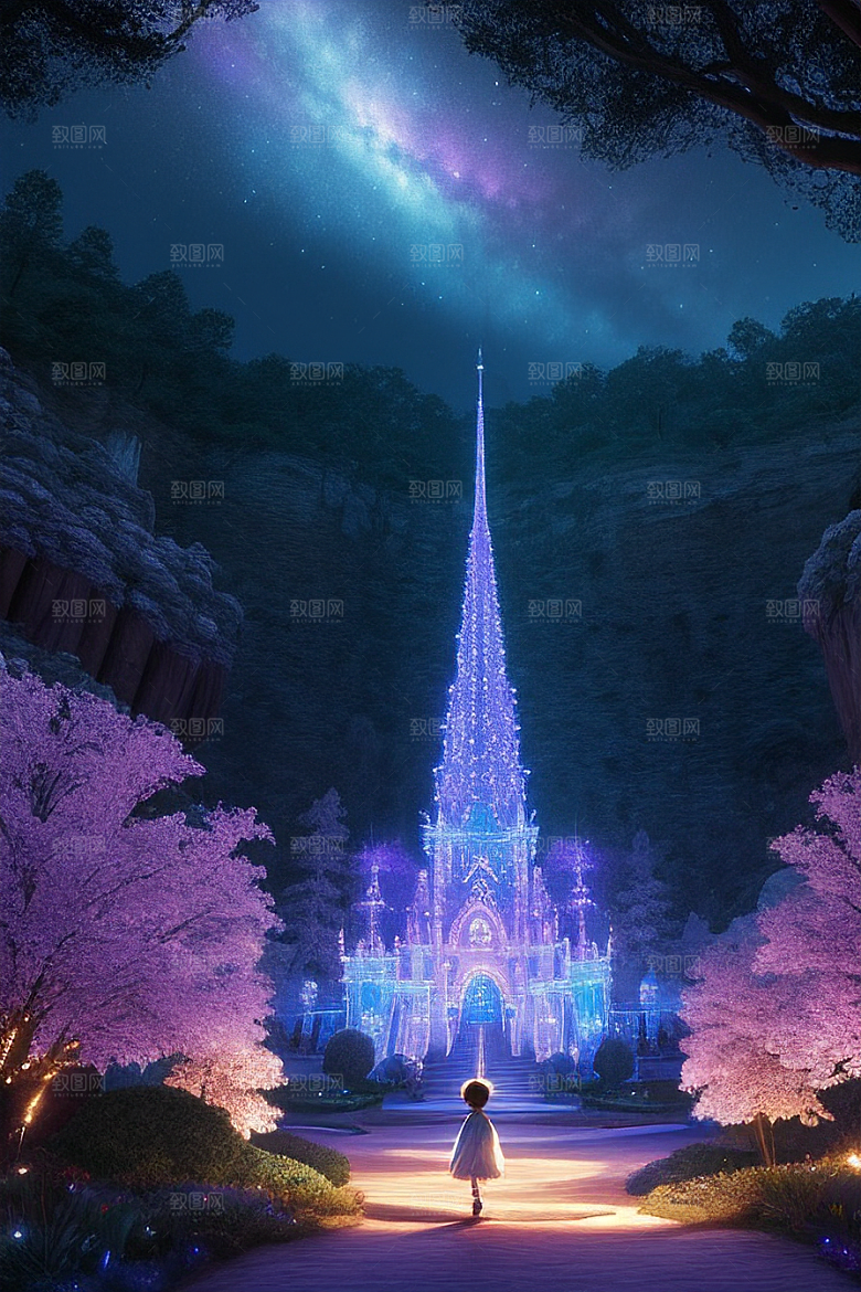 神奇细节梦幻岛光影交织