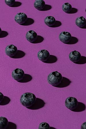 蓝莓摄影素材水果元素