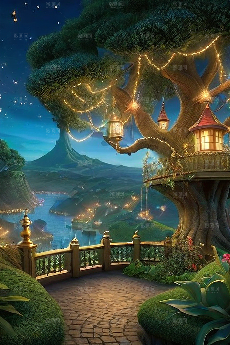 动画细节精细打造神奇岛光与影的奇迹