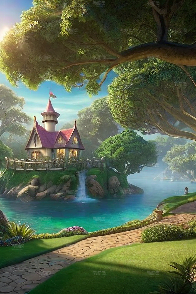 动画细节尽显打造梦幻岛光影交织