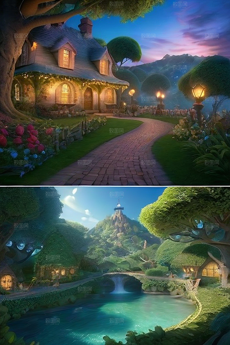 动画细节尽显打造梦幻岛光影交织