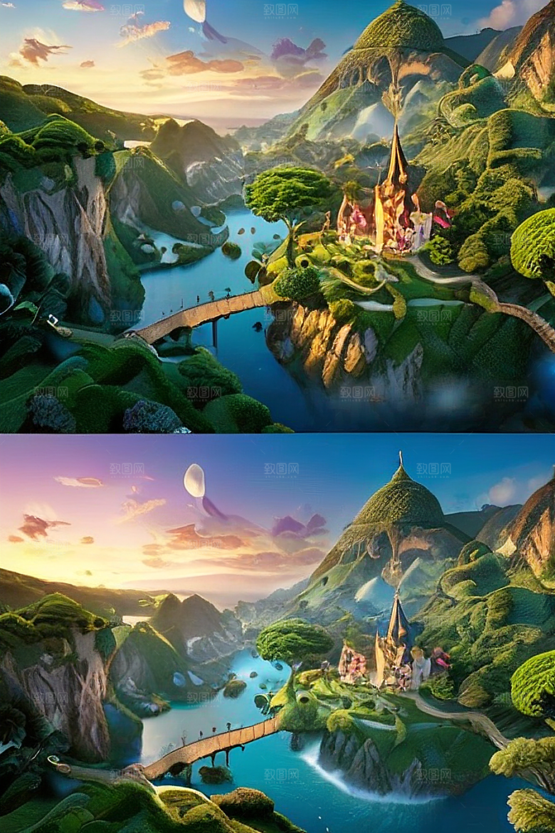 瑰丽细节梦幻岛光影交错