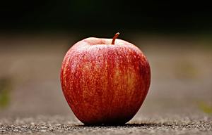 红苹果水果摄影特写