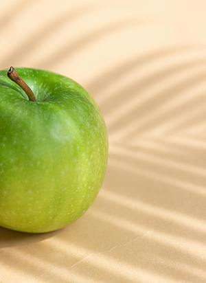青苹果水果摄影素材