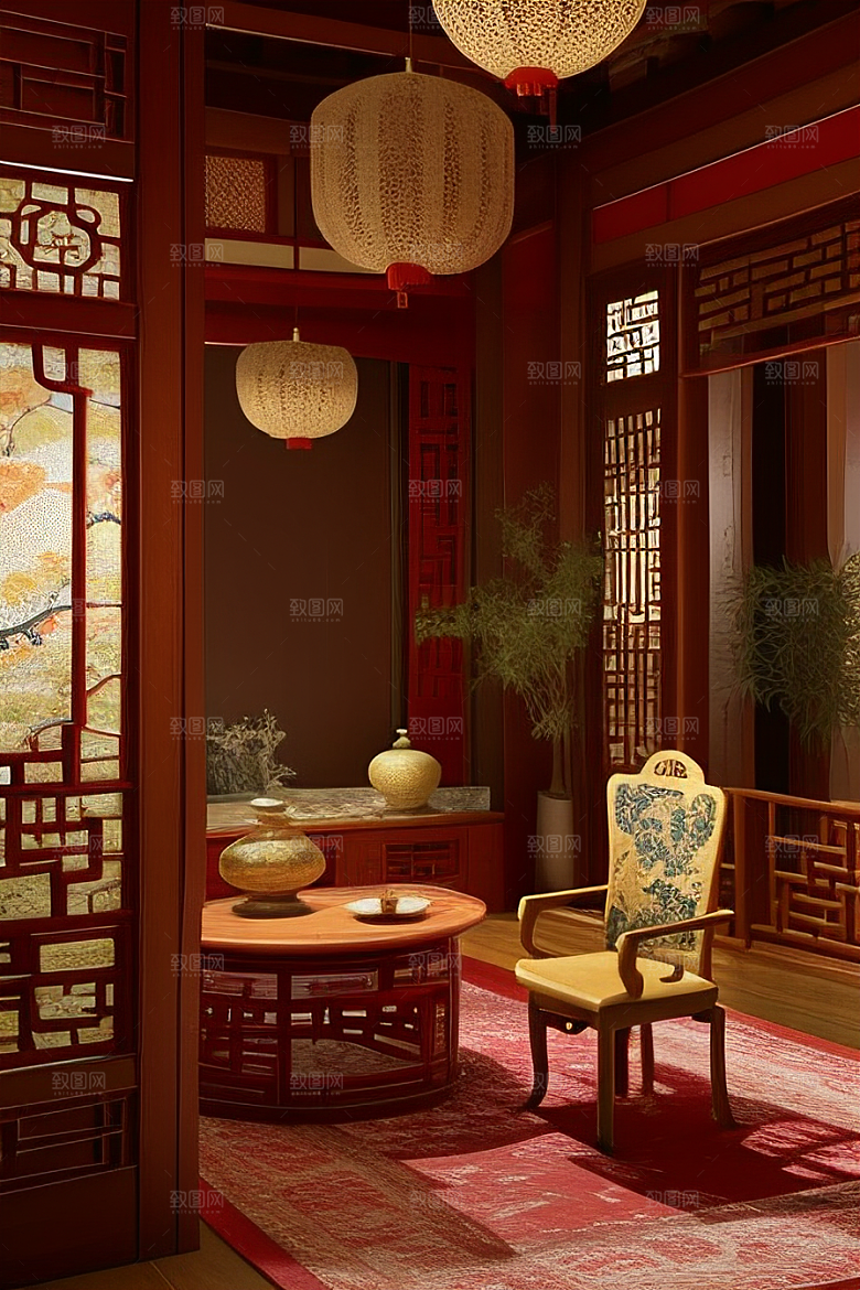 中式瑰宝中式客厅的珍贵收藏