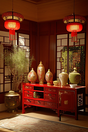 东方雅韵中式客厅的古典魅力