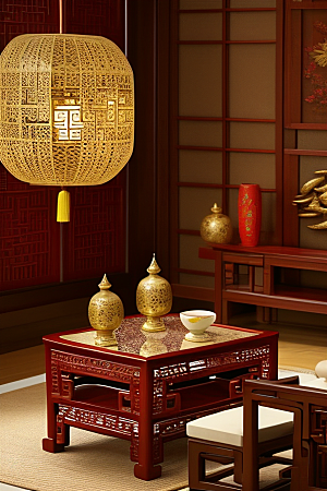 东方雅韵中式客厅的古典魅力